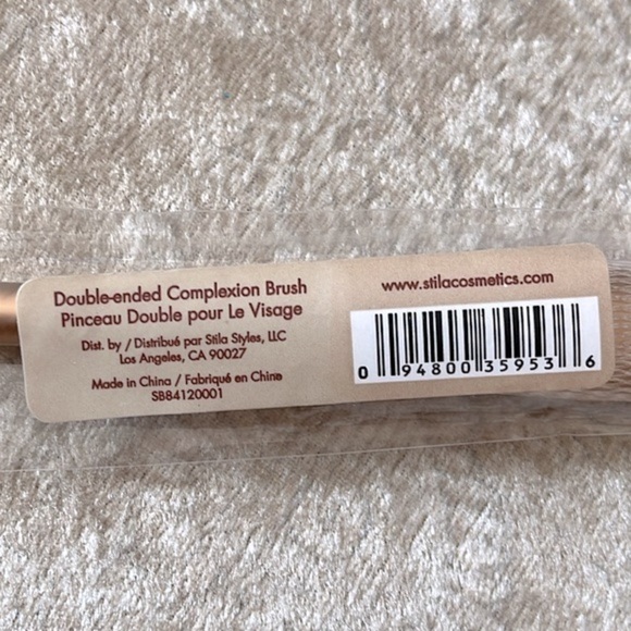 Brand New Stila Bundle Cheek Lip Eye Palette Complexion Brush Blush Bronzer Duo - Picture 13 of 15